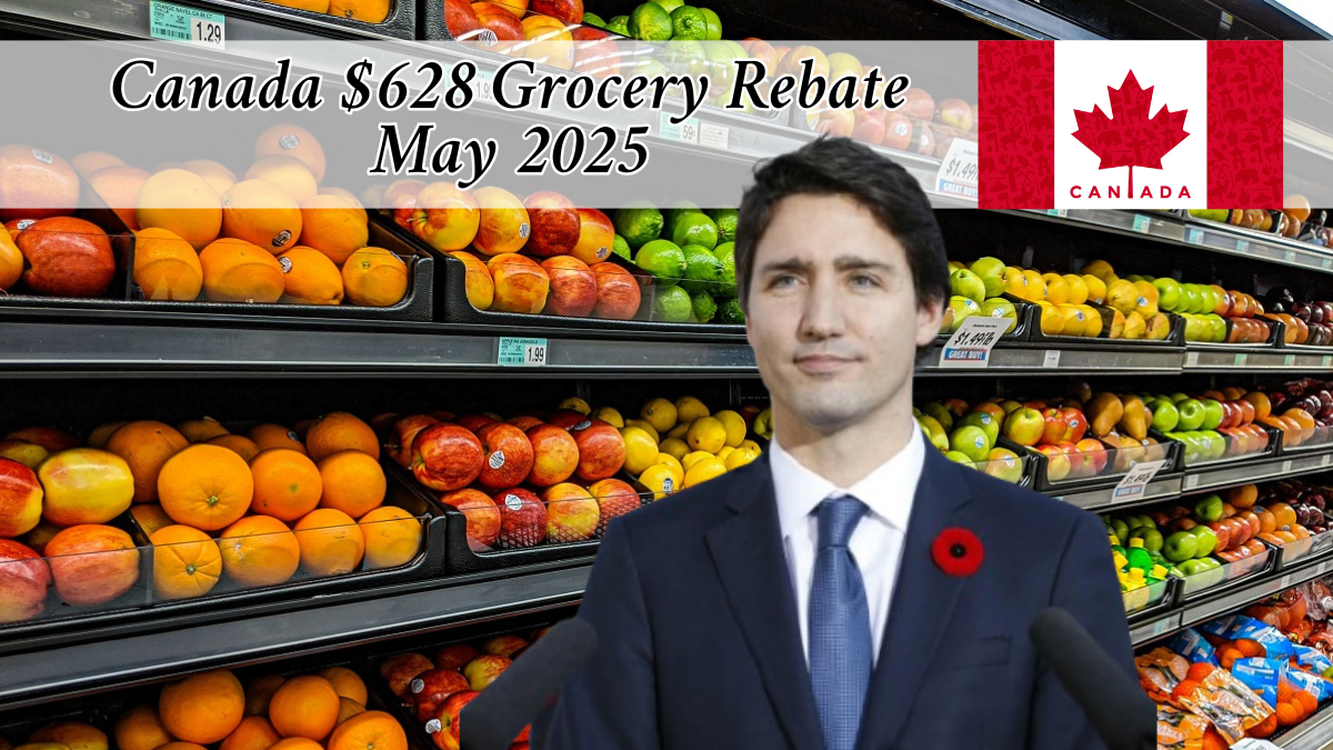 Canada $628 Grocery Rebate May 2025